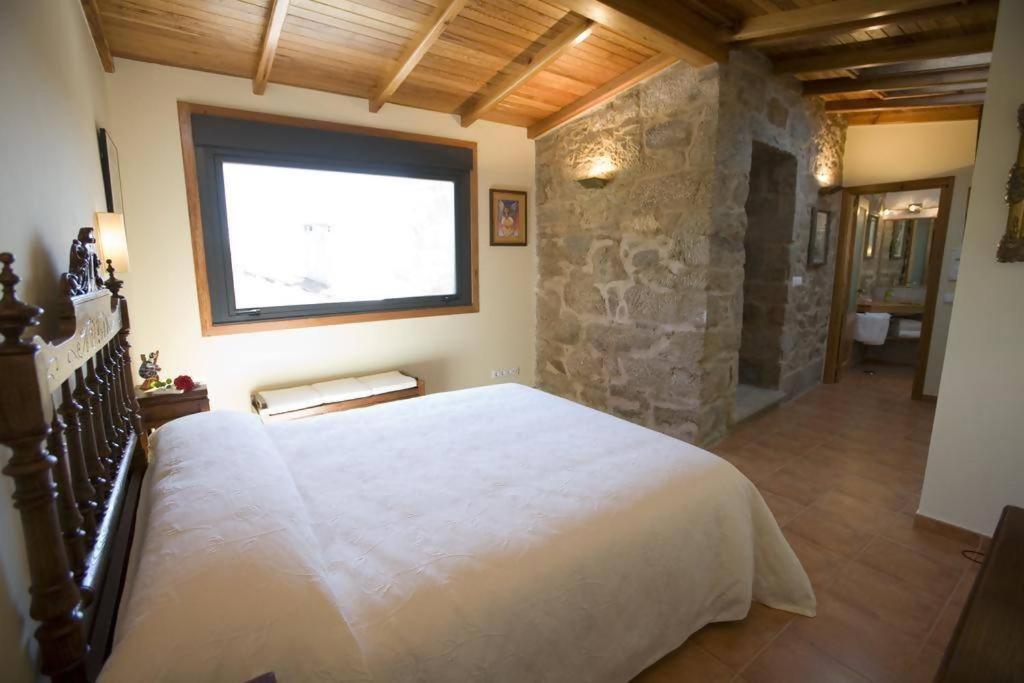 Gasthaus Casa De Afora Casa Con Piscina Y Jacuzzi Privados Santiago de Compostela Exterior foto