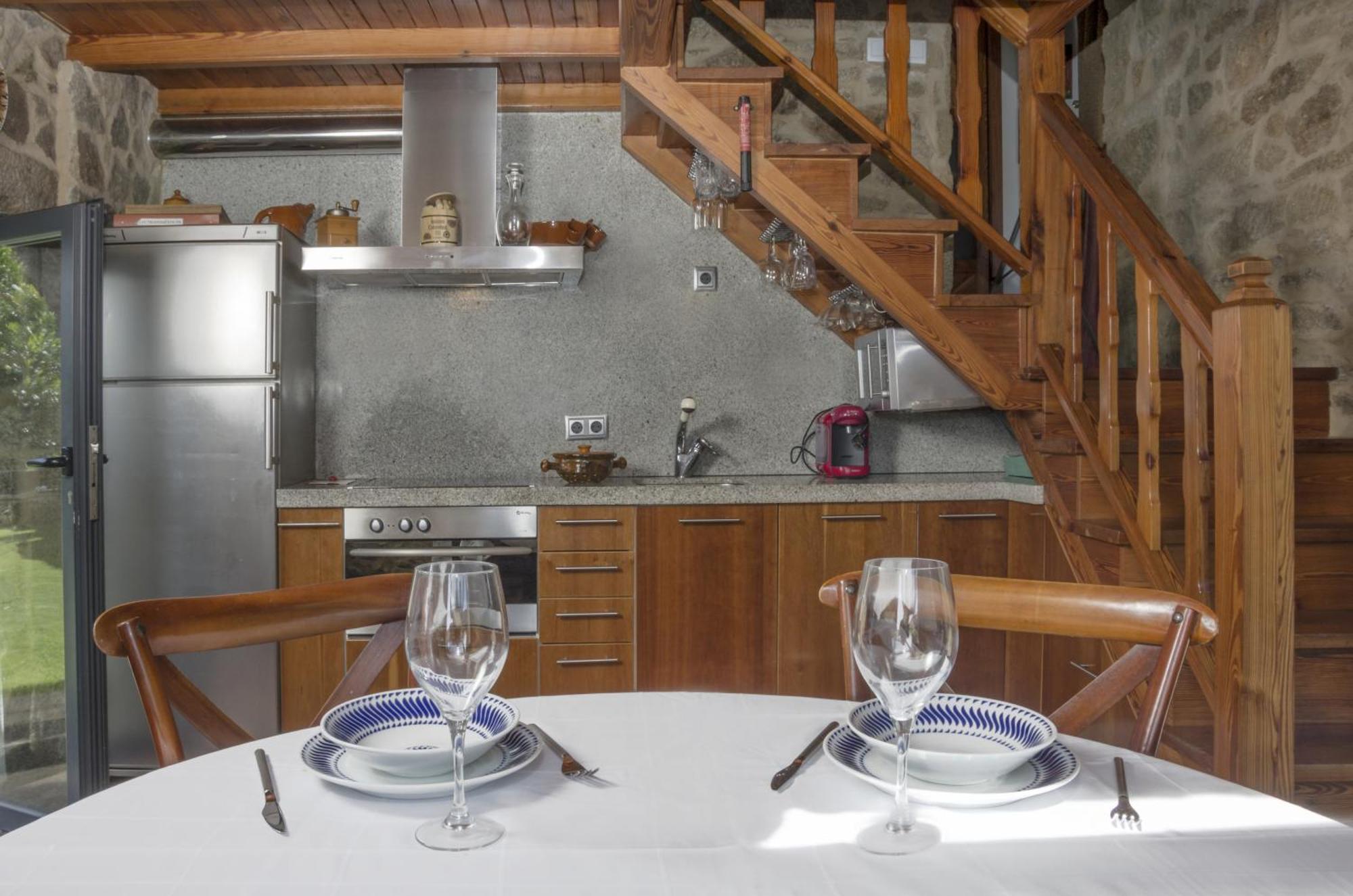 Gasthaus Casa De Afora Casa Con Piscina Y Jacuzzi Privados Santiago de Compostela Exterior foto