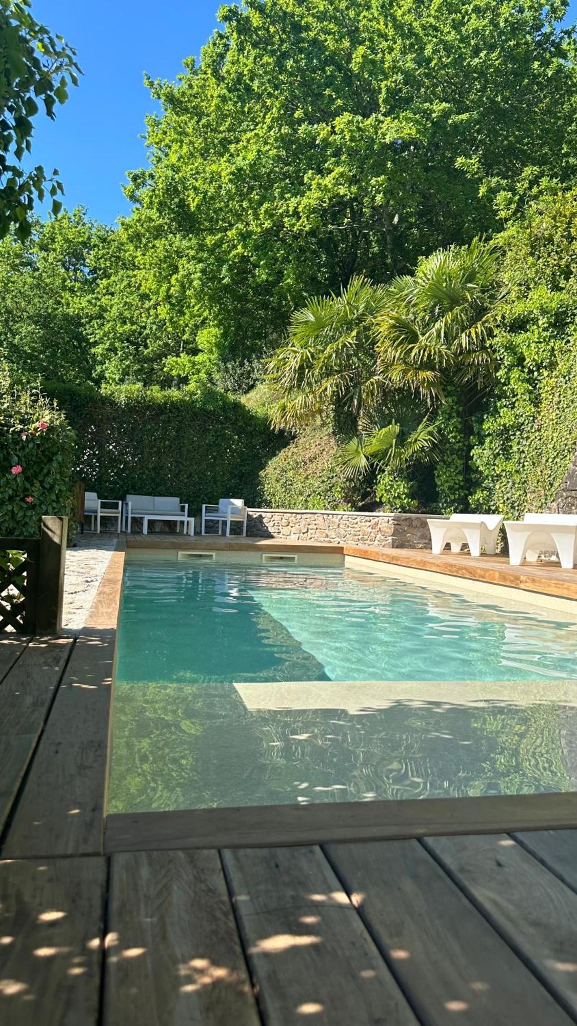 Gasthaus Casa De Afora Casa Con Piscina Y Jacuzzi Privados Santiago de Compostela Exterior foto